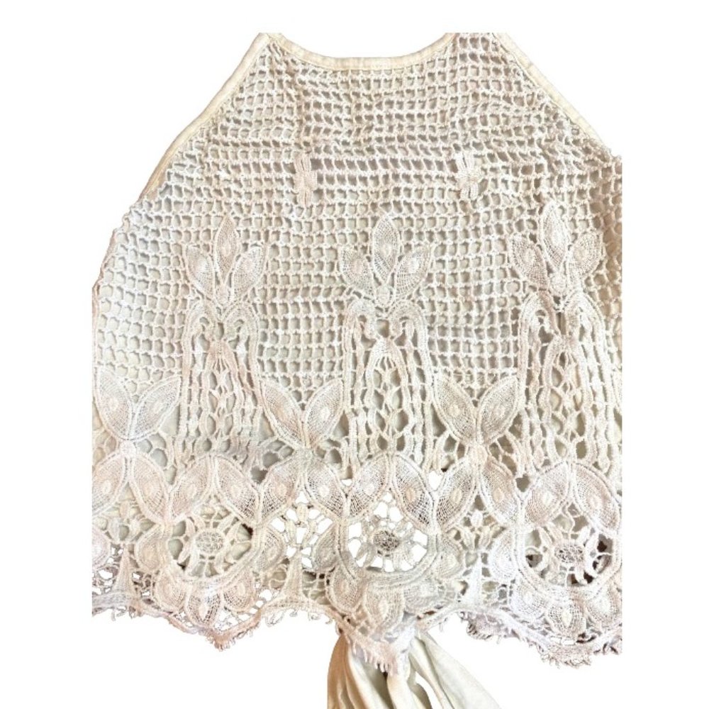 Thick Woven Bohemian Crop Top